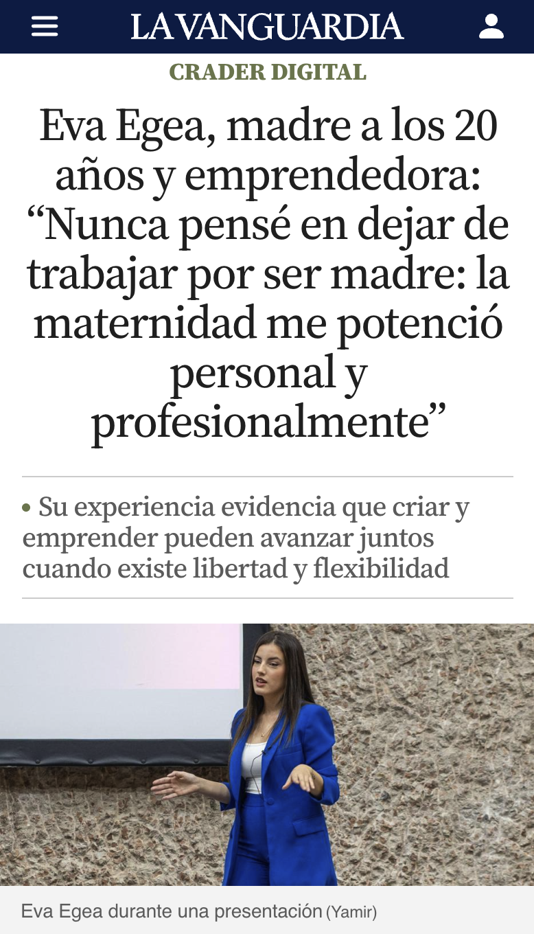 Entrevista en La Vanguardia